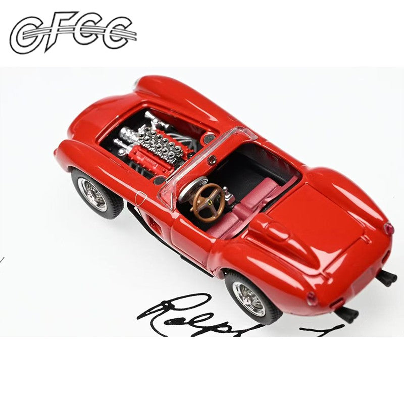 Novo Estoque Gfcc 1:64 250 Gt California 250 Testa Rossa Tr Simulação Liga Modelo de Carro Miniatura Die-Cast Brinquedos Infantis Personalizados Presente