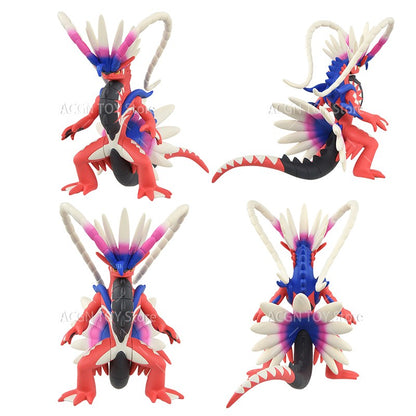 Bonecos e figuras de ação Pokémon TOMY originais: Zacian, Zamazenta, Reshiram, Arceus, Lunala, Rayquaza, Giratina, Zygarde, Palkia, Kyogre - Brinquedos de PVC