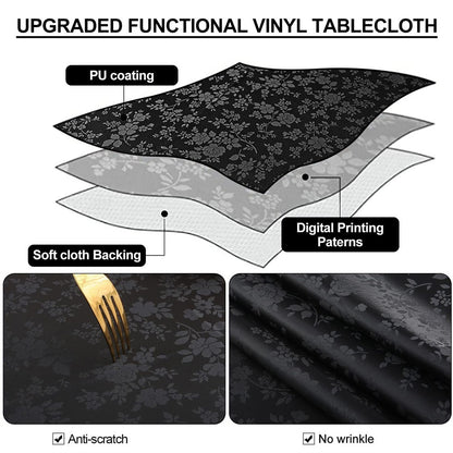 Olanly Waterproof Table Cloth Nordic Rectangular Tablecloth Round Tablecloth Non-slip Table Cover For Wedding Decor Dining Table