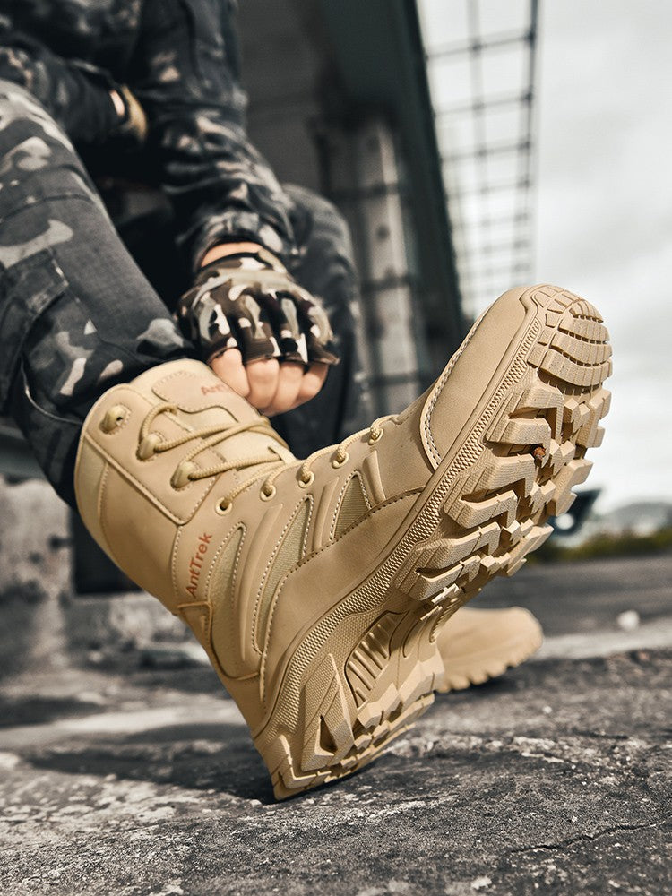 Botas de Caminhada Masculinas de Cano Alto, Casuais, Confortáveis e Quentes