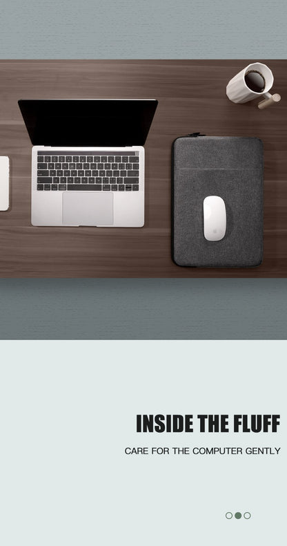Laptop Sleeve Cases Bag 13 14 15.4 15.6 16 Carrying For Macbook Pro Air M1 M2 13.3 Cover business Computer bag Shell Accessories