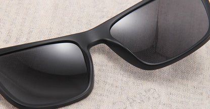 Fashion Square Vintage Polarized Sunglasses Men Women Retro Driving Fishing Sun Glasses UV400 Eyewear