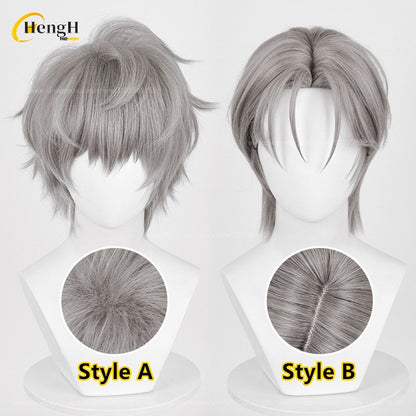 Em estoque Anime Till Ivan Luka Sua Mizi Perucas Sintéticas de Anime para Cosplay Cabelo Resistente ao Calor Perucas de Festa de Halloween + Touca de Peruca Grátis