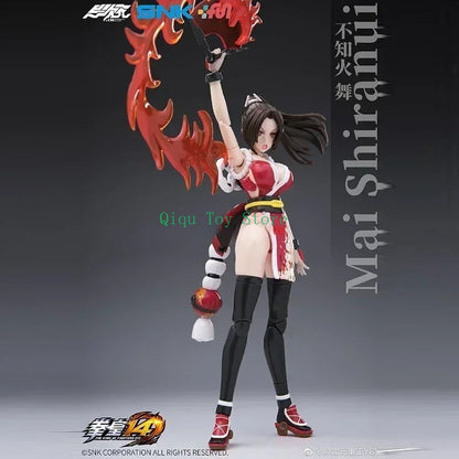 Em estoque Original YCY-MAI SHIRANUI SNK 1/12 Mobile Suit Cavali Atena Asamiya Girls Association Coleção Presentes