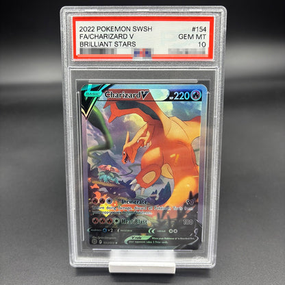Cartão de Avaliação Versão Inglesa DIY PTCG PIKACHU CHARIZARD MEW Cartão de Coleção Cópia Cartão de Avaliação 10 Pontos Presente de Anime e Jogo