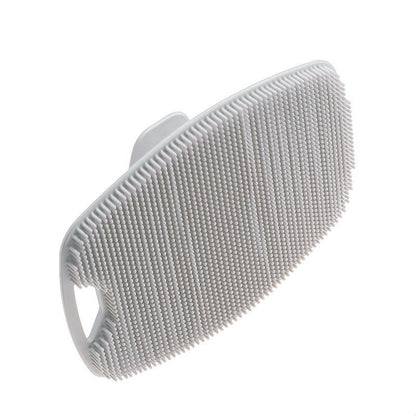 1/5pc Soft Silicone Exfoliating Brush Cleanser Manual Body Cleansing Care Scrubber Shower Gentle Massage Bath For Men