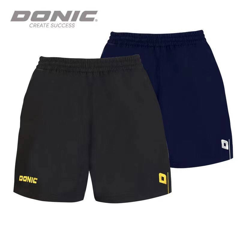 Original DONIC Table Tennis Shorts for men / woman training absorb sweat comfort top quality ping pong clothes sportswear shorts
