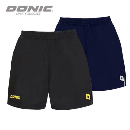 Original DONIC Table Tennis Shorts for men / woman training absorb sweat comfort top quality ping pong clothes sportswear shorts