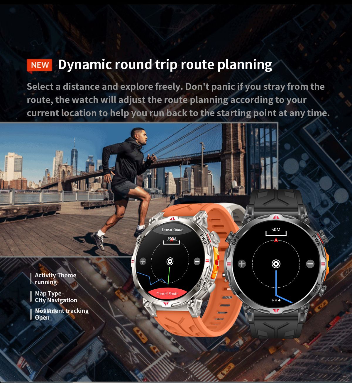 Smartwatch Esportivo 2025 com GPS, GPT, AMOLED de 1,56 polegadas, 488*488, Monitoramento de Frequência Cardíaca, Oxigênio no Sangue e Pressão Arterial, 3ATM