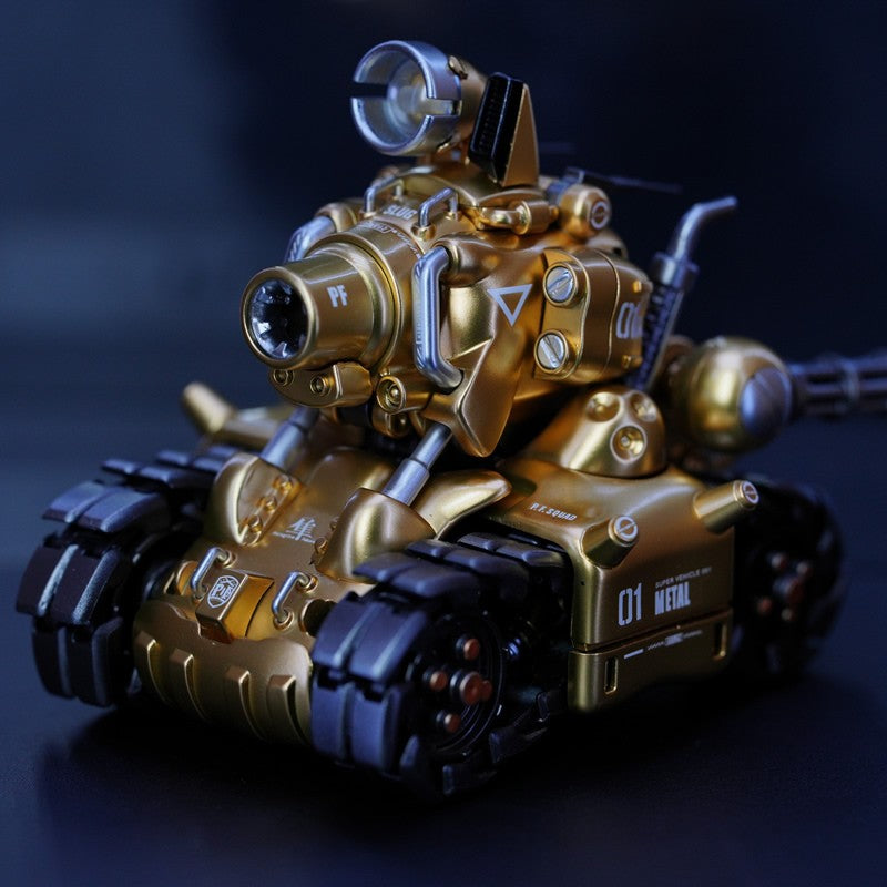 Novo 1/35 Jogo de Computador Metal Slug Tanque Batalha Cena Heróis Inimigo Cativo Mini Pintado Bonito Coleção Montar Brinquedos de Modelo