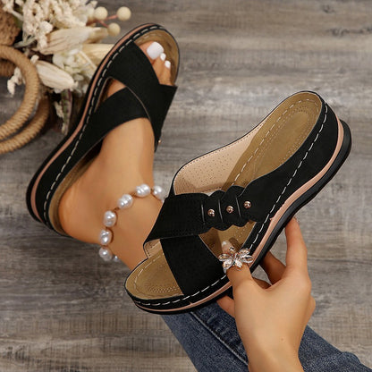 Shoes Sandals Women Summer Open Toe Sandals Woman Casual Women's Sandals Plus Size Ladies Shoes Slip On Female Footwear Slipper