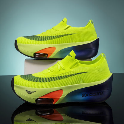 Air Cushion Running Shoes Jogging Marathon Men Sports Breathable Lightweight Women's Comfortable Nonskid Leisure Sneakers