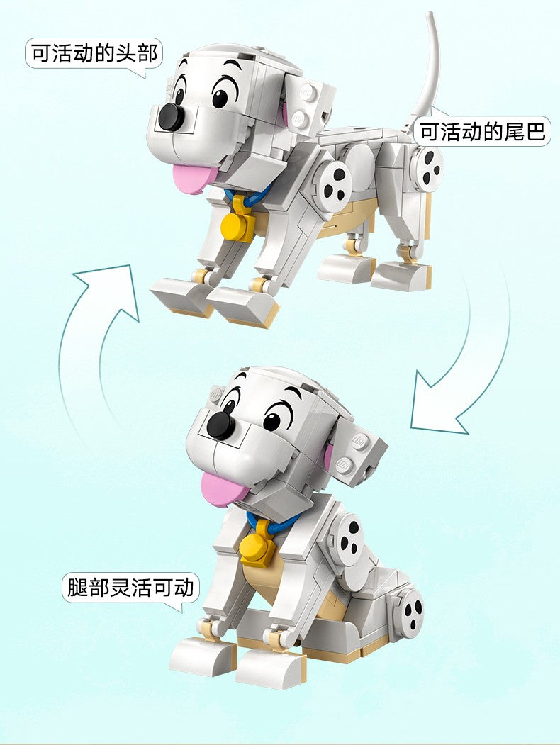 Lego Disney 43271 101 Loyal Dog Lucky Star Penny Boys and Girls Children's Day Gift Toy