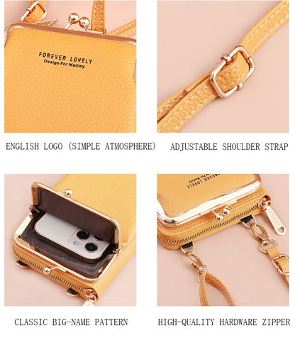 HOT Fashion Small Crossbody Bags Women Mini Matte Leather Shoulder Messenger Bag Clutch Bolsas Ladies Phone Bag Purse Handbag