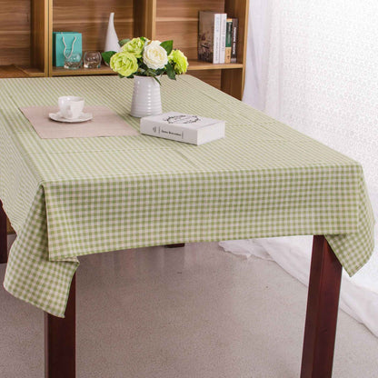 Table Cloth for Home Linen Cotton Plaid Stripe Dining Tablecloth Kitchen Decorative Rectangular Coffee Cuisine Party Table Cover