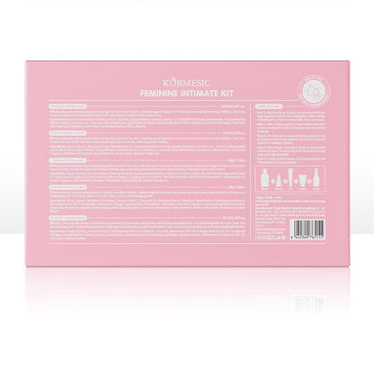 5 unidades/conjunto KORMESIC Kit de cuidados íntimos femininos diário, rotina de pele, lavagem de beleza, banho, clareamento, delicado, suave