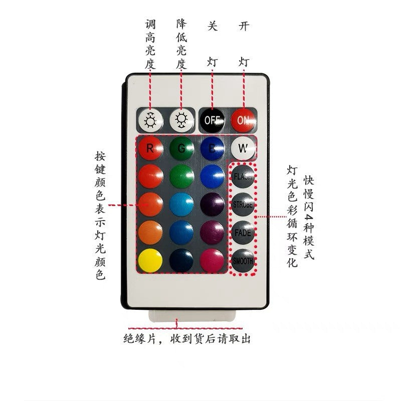 KPop K-POP Demon Hunters Kawaii Zoe Mira Rumi Saja Boys Superstar Monochrome Light Remote Control 16 Color Light Night Light