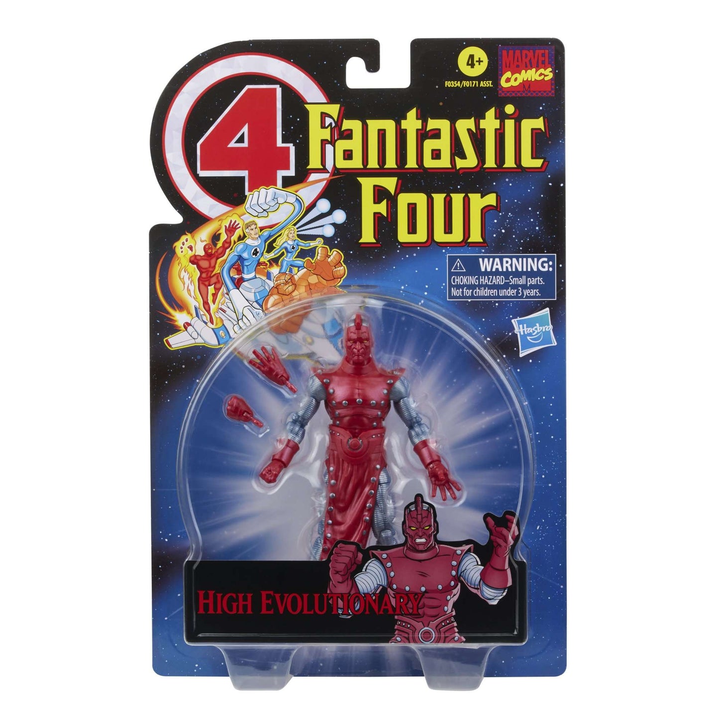 Marvel Legends Quarteto Fantástico Retro Onda O Coisa Mulher Invisível Sr. Fantástico Tocha Humana Homem Psico Boneco Articulado 6"