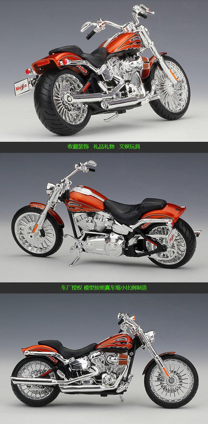 Maisto 1:12 Harley 2014 CVO BREAKOUT Moto Modelo de Metal Diecast