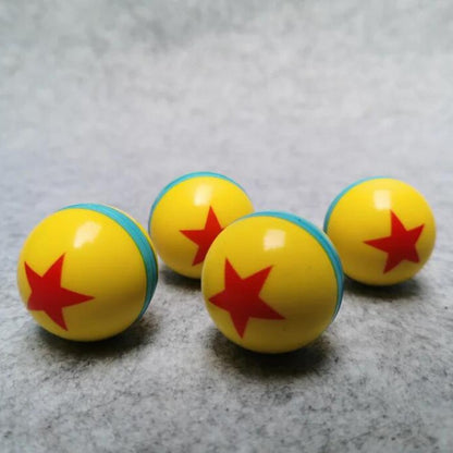Mini Bola Elástica Disney Desenho Animado, Bola de Desenho Animado Pixar, Bolinha Infantil de Bater, Brinquedos Disney Toy Story Bola do Andy Presentes de Aniversário Infantis