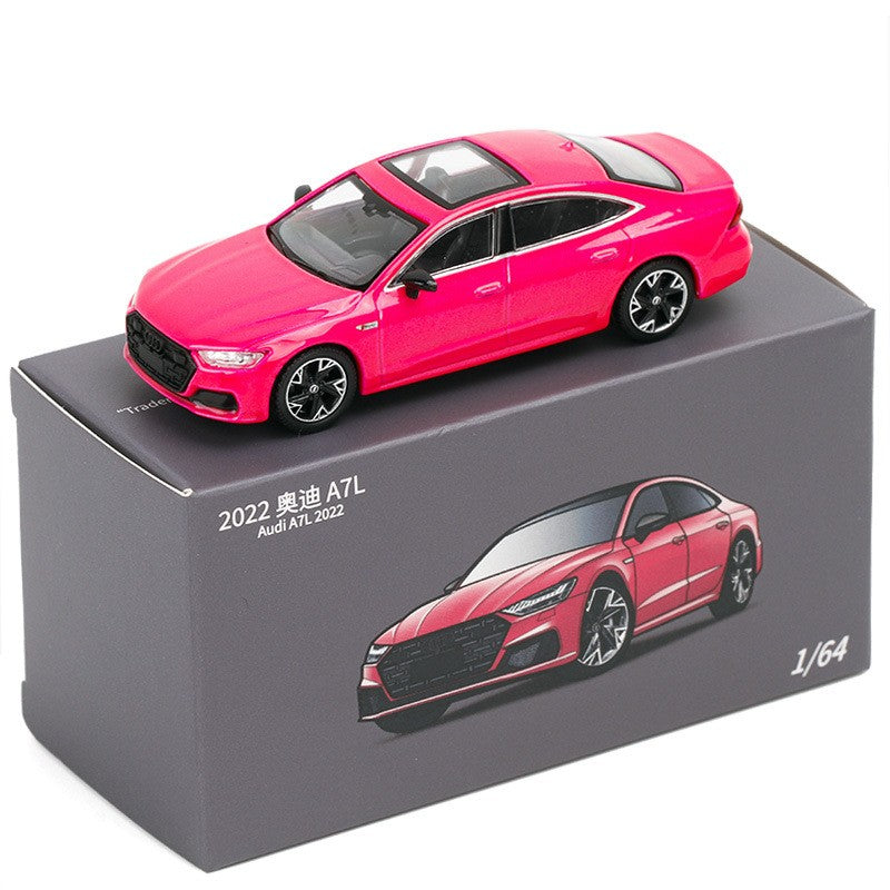 JKM 1:64 A7 2022 Alloy Car Diecasts & Toy Vehicles Car Model Miniature Scale Model Car For Children