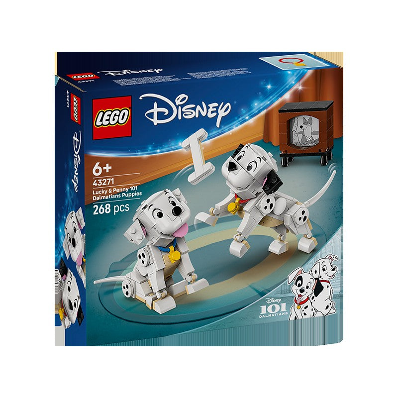Lego Disney 43271 101 Loyal Dog Lucky Star Penny Boys and Girls Children's Day Gift Toy