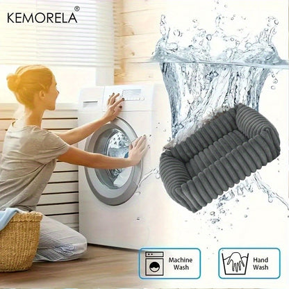 Cama Ortopédica Luxuosa para Cães - Colchão com Suporte de Alta Resiliência para Todas as Estações, Cama Fofa para Cães de Porte Médio e Grande, para Quarto