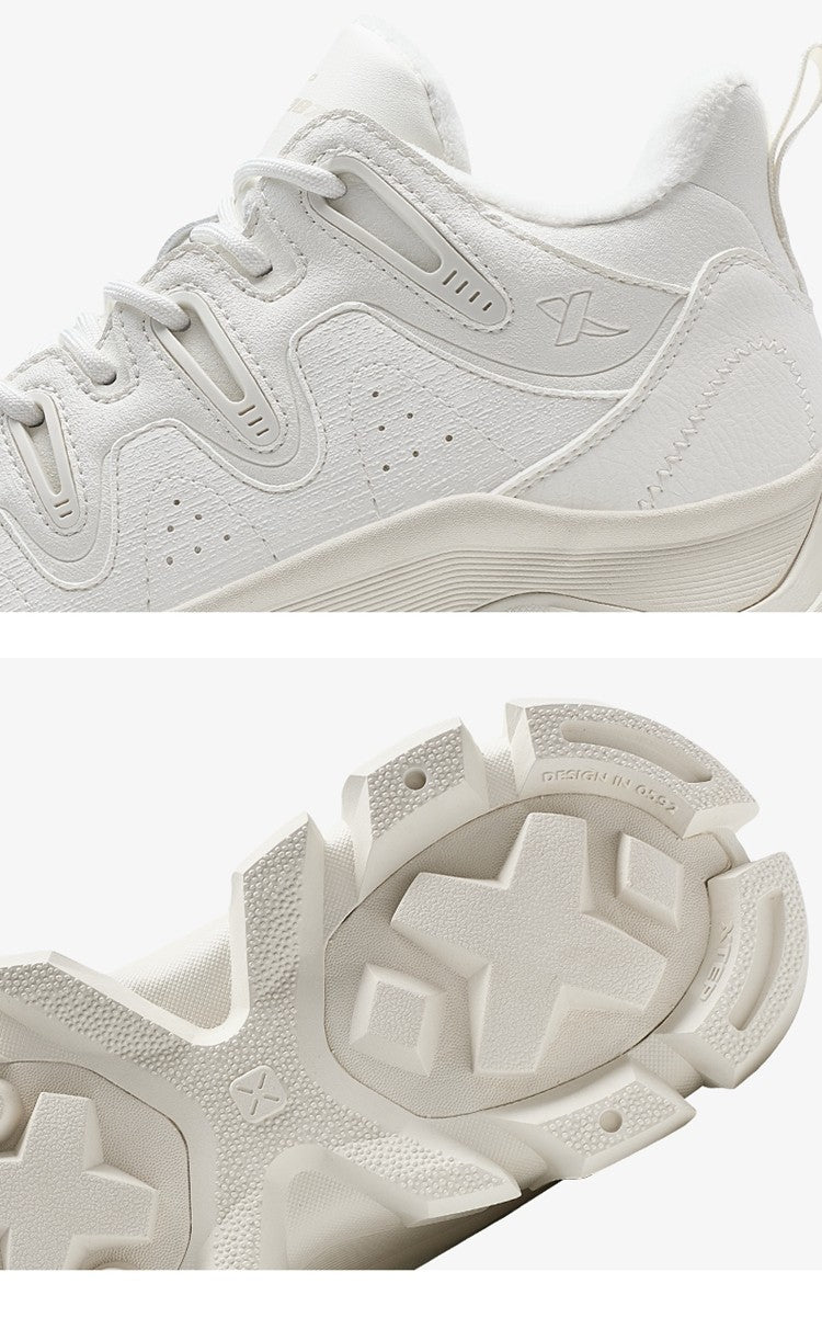 Xtep Chuanxing lite Cotton Shoes For Men 2024 Autumn Comfortable Casual Shoes Trendy Retro Soft Sneakers 876319370006