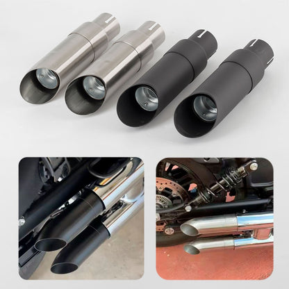 Motorcycle Slip-On Exhaust  Short GP exhaust Muffler With DB Killer Fits For Indian Scout Bobber Sixty Rogue Twenty 2015-2024