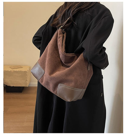 Shoulder Bags Trendy Women's Soft PU Shoulder Bags Solid Color Ladies Casual Style Spring Handbag Big Handbags Crossbody Bags