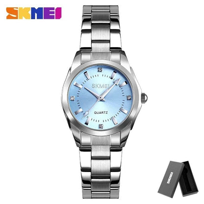 SKMEI1620  For Women Thin Lady Hour Ladies reloj mujer Fashion Simple Quartz Women Watch Japan Movement Luxury Quartz Watches