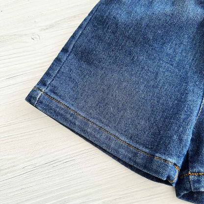 2025 Summer New Baby Clothes Infant Robot Embroidery Top+Bottom Set Baby Boys Girls Casual Baby Set Newborn Baby Clothes 2Pcs