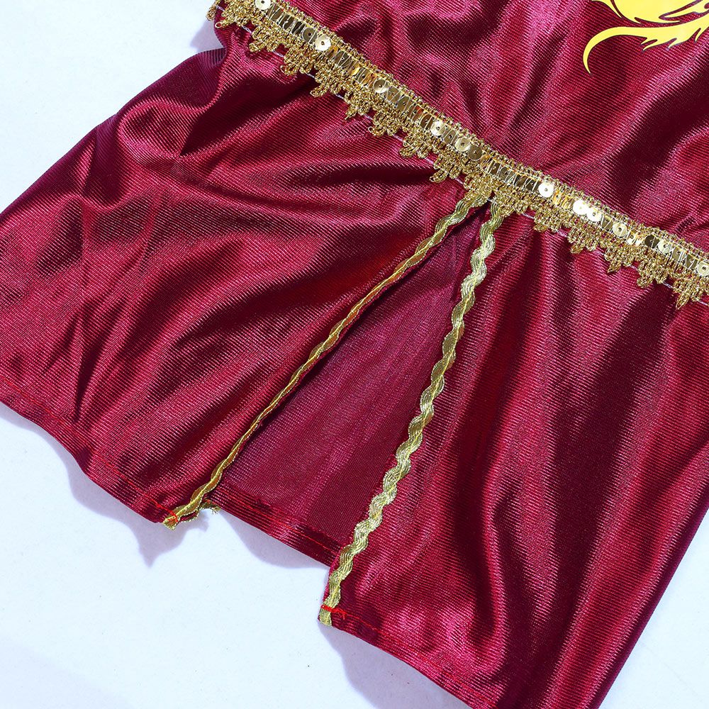 Boy King Prince Role Playing Costume Royal Set Prince Crown Cloak Halloween Birthday Makeup Party Gorgeous Dress Up No scepter