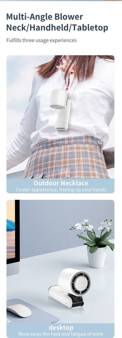 Mini Handheld Turbo Fan Foldable Design 1-199-Speed Wind 4000mAh Rechargeable Digital Display Protable Pocket Fans for Outdoor