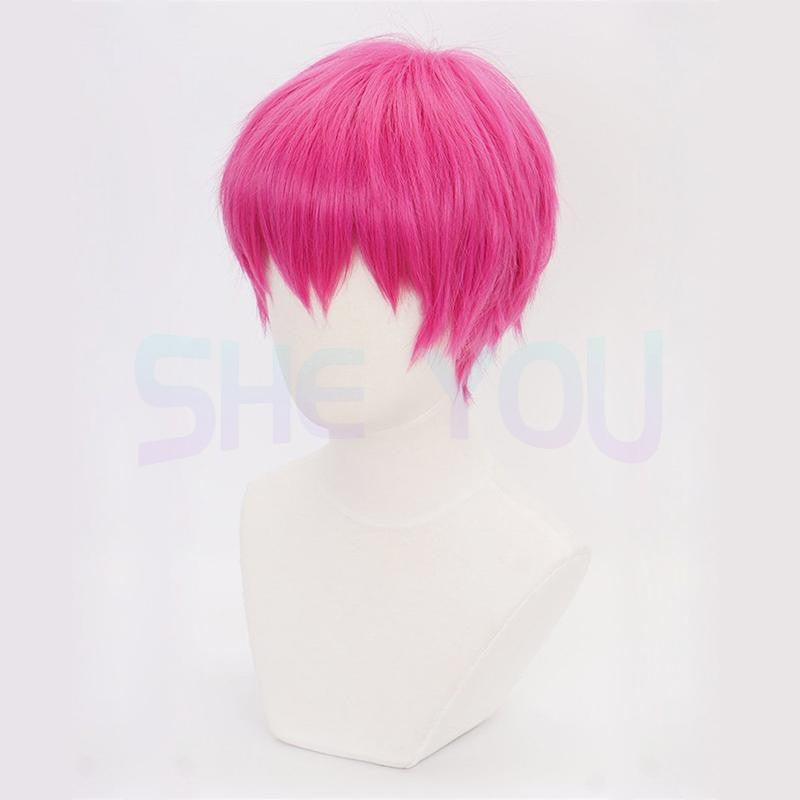 Anime The Disastrous Life Of Saiki K. Cosplay Props Saiki Kusuo Wig Hairpins Glasses Green Lens Sunglasses Costume Accessories