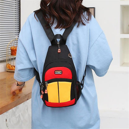 Chest Bag For Men And Women Can Be Worn With One Shoulder And Two Shoulder Crossbody Multifunctional Backpack. Fashion Chest Bag