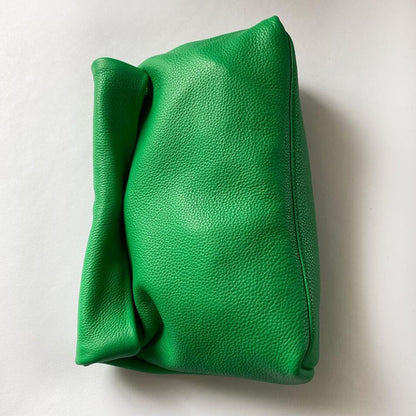 100% genuine leather Cowhide Handbag High Quality Leather Women's Foldable Designer Handbag Simple Magnet Handle Bags