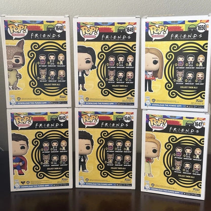 Friends Genuíno Funko Pop Action Doll Modelo Oey Tribbiani Rachel Green Joey Tribbiani Bonecas de Escultura em Vinil Presente para Fãs de TV