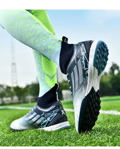 Professional Men Soccer Boots Outdoor Lawn Training Sneakers Cleats Men's Soccer Boots TF/FG Youth Soccer Field Futsal Sneakers