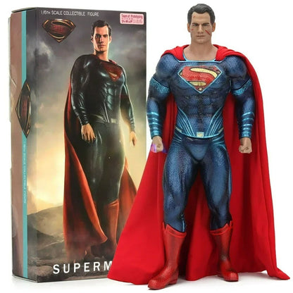 2023 DC Super Heroes Joker Harley Quinn Batman Superman Flash Green Lantern Statue PVC Anime Model Toys for Boys Gifts