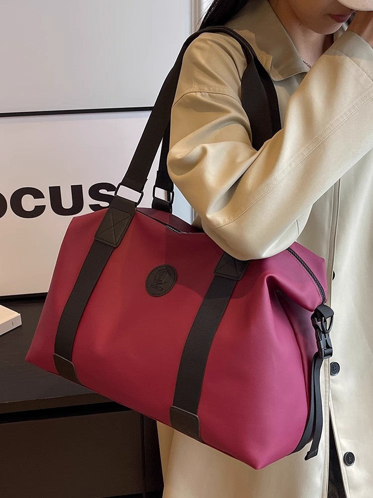 Lightweight Large-Capacity Travel Bag Women's Short-Distance Duffel Men's Business Handbag Sports Fitness Backpack for On-the-Go