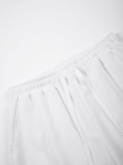 Men's Casual Pants Summer Male Breathable High Quality Trousers Sweatpants Solid Color Fitness Pants Jogging Fitness Streetwear