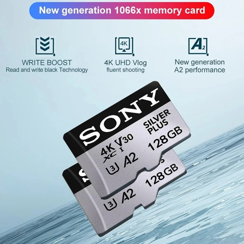 SONY Original Micro SD Card 512GB Memory Card UP TO 100MB/s C10 U3 Flash Memory Card Micro Tarjeta SD Free Adapter