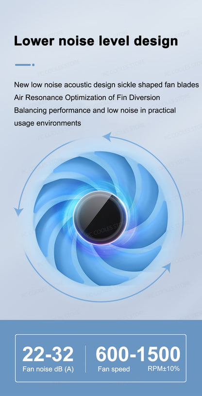 JONSBO SL-120 White/Black 120mm Case Fan 5V 3PIN ARGB Silent CPU Cooler Fan 4PIN PWM Serializable Reverse Fan