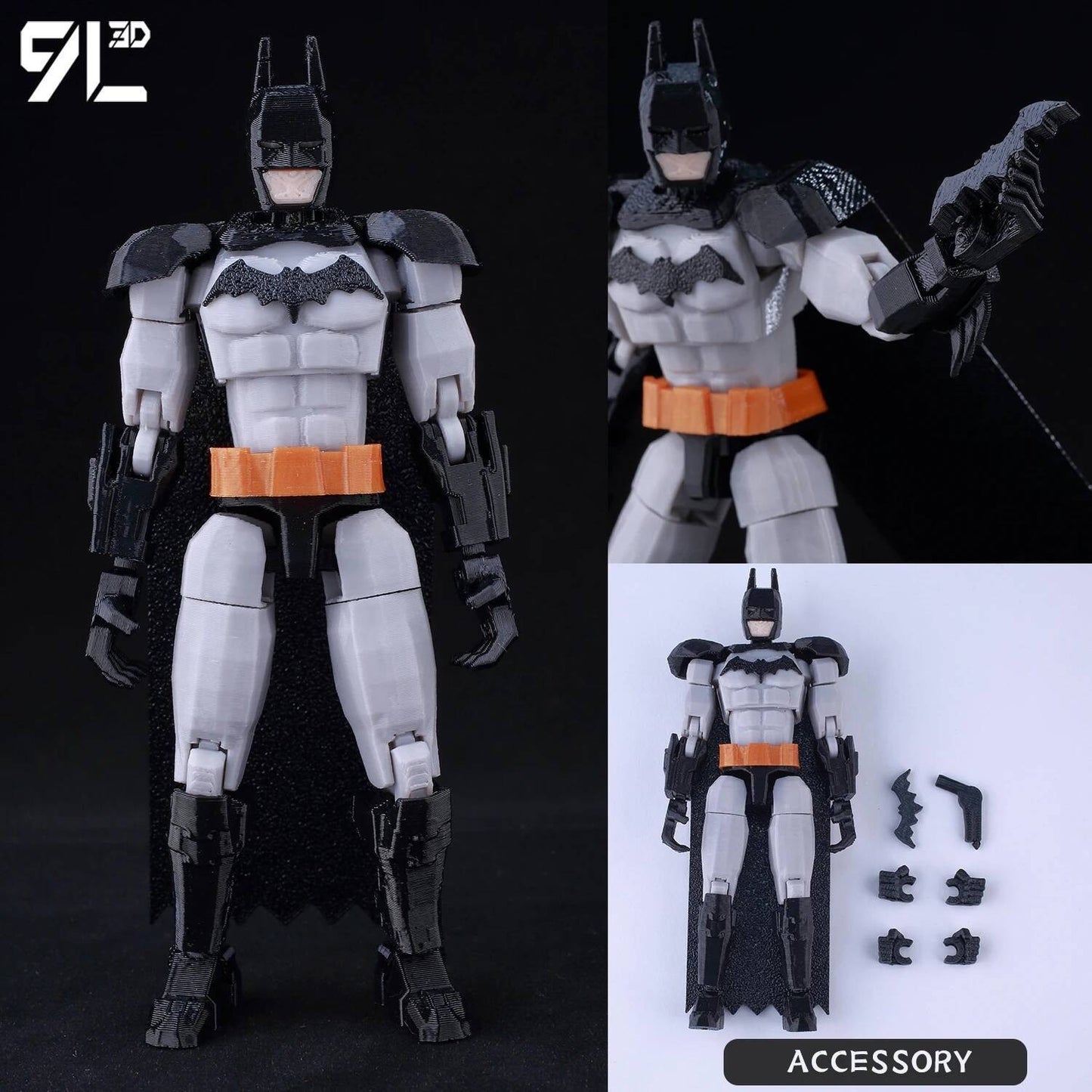 9L3D Superman Menino Invencível Batman Boneco Articulado LUCKY13 Multiarticulado Poseable T13 Titan13 Herói Modelo Dummy13 Brinquedos Colecionáveis
