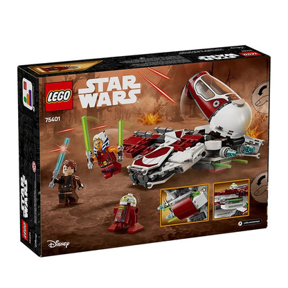 LEGO Star Wars 75401 Interceptador Jedi de Ahsoka, Brinquedo de Blocos de Montar para Crianças, Presente