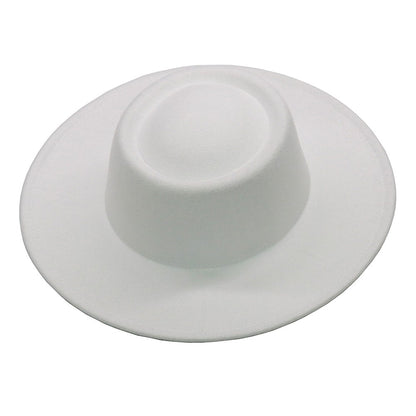 Chapéus Fedora Masculino Feminino Aba Larga 8.5CM Lã Feltro Chapéus Jazz Estilo Britânico 2023 Chapéu Panamá Formal Social