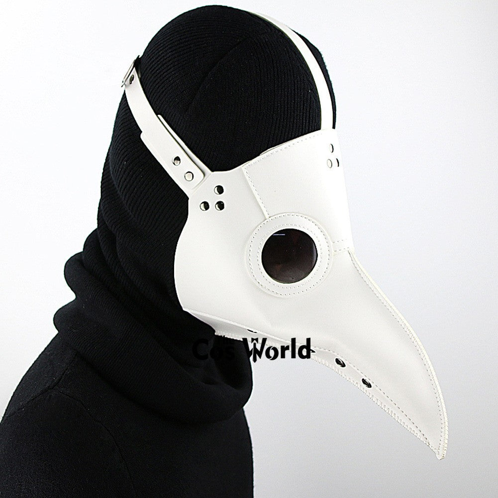 Halloween Plague Doctor Mask Steampunk Gothic Bird Beak Props for Party Carnival Cosplay Costumes Masquerade