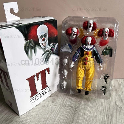 NECA Joker Stephen King Clown Pennywise Action Figure Toys For Halloween Decoration Gift