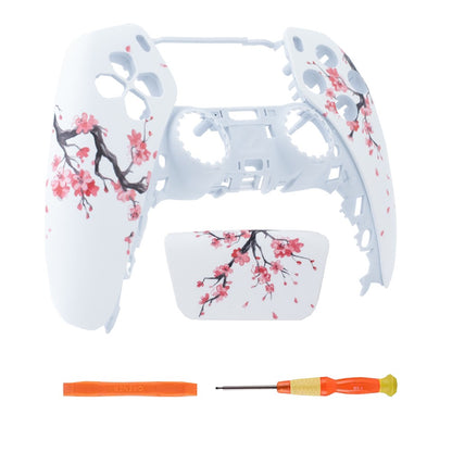 Replacement Front Shell with Touchpad For PS5 DualSense Controller BDM-010/020/030/040/050 Faceplate Housing DIY Custom Mod